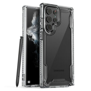 For Samsung Galaxy S22/ Ultra Case [Terra Guard Crystal] Clear Shockproof Cover