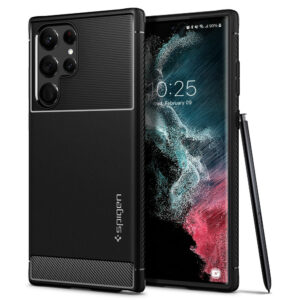 Galaxy S22 / S22 Plus / S22 Ultra Case | Spigen [Rugged Armor] Shockproof Cover