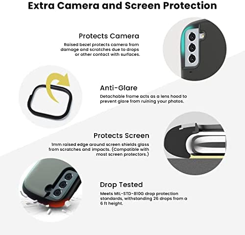 iFace First Class Designed for Samsung Galaxy S22 Ultra – Cute Shockproof Dual Layer [Hard Shell + Bumper] Phone Case [Drop Tested] - White - Image 4