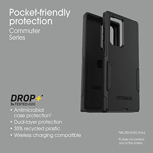 OTTERBOX Commuter Series Case for Galaxy S22 Ultra - Black - Image 4