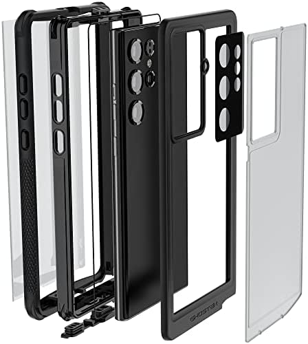 Ghostek NAUTICAL S22 Ultra Waterproof Case with Screen Camera Protector, Belt Clip Holster Heavy Duty Protective Full Body Phone Covers Designed for 2022 Samsung Galaxy S22 Ultra 5G (6.8 inch) (Clear) - Image 6