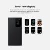 Samsung Galaxy S22 Ultra S-View Flip Cover, Protective Phone Case, Tap Control, Cutting Edge Design, US Version, Black, (EF-ZS908CBEGUS) - Thumbnail Image 6