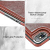 Luxury PU Flip Wallet Leather Case for iPhone XS Max XR 10 Multi Card Holders Phone Cases for iPhone  X 6 6s 7 8 Plus - Thumbnail Image 5