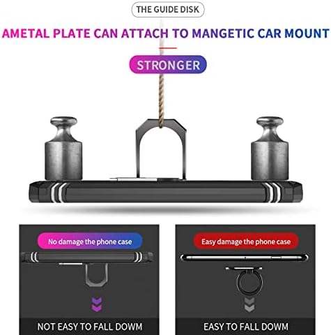 LeYi for Moto G Stylus 5G 2022 Case (NOT FIT 4G), Motorola G Stylus 5G Case 2022 with 2 Pcs Tempered Glass Screen Protector, Heavy Duty Protective Case with Magnetic Stand for Moto G Stylus 5G, Black - Image 9