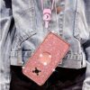 nancheng for Nokia X100 Case for Women Glitter Cute Luxury Soft TPU Silicone Clear Cover with Diamond Ring Kickstand Bumper Shockproof Full Body Protection Phone Case for Nokia X100 - Rose Gold - Thumbnail Image 7